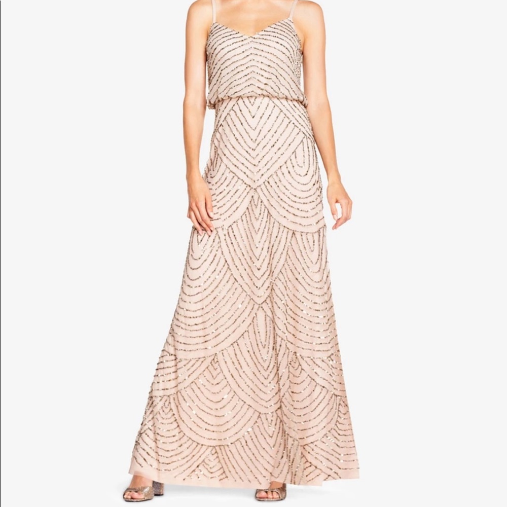 Adrianna Papell Beaded Dress